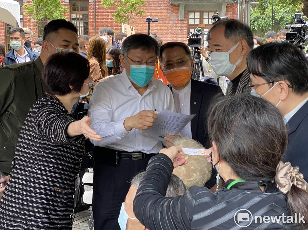 台北市長柯文哲。 圖：周煊惠 / 攝