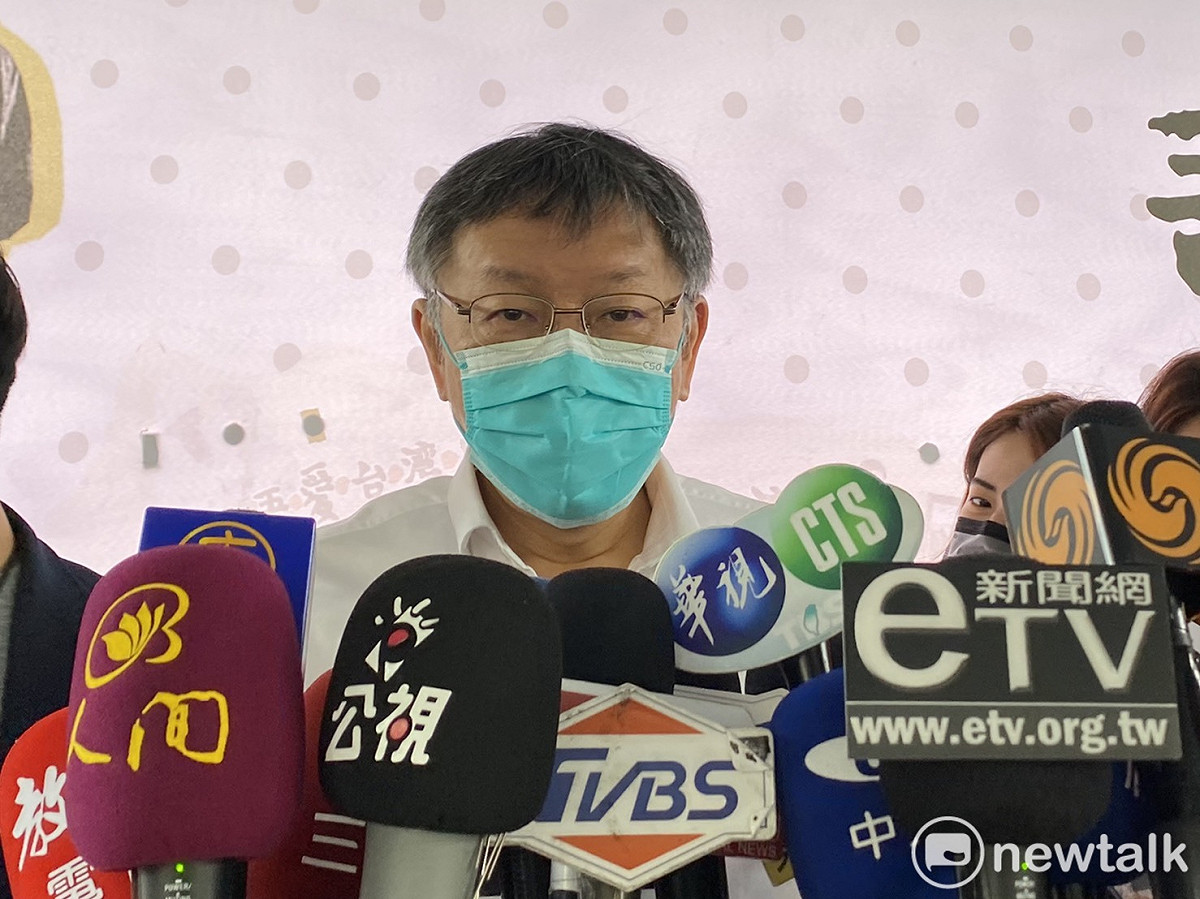 台北市長柯文哲。 圖：周煊惠 / 攝（資料照）