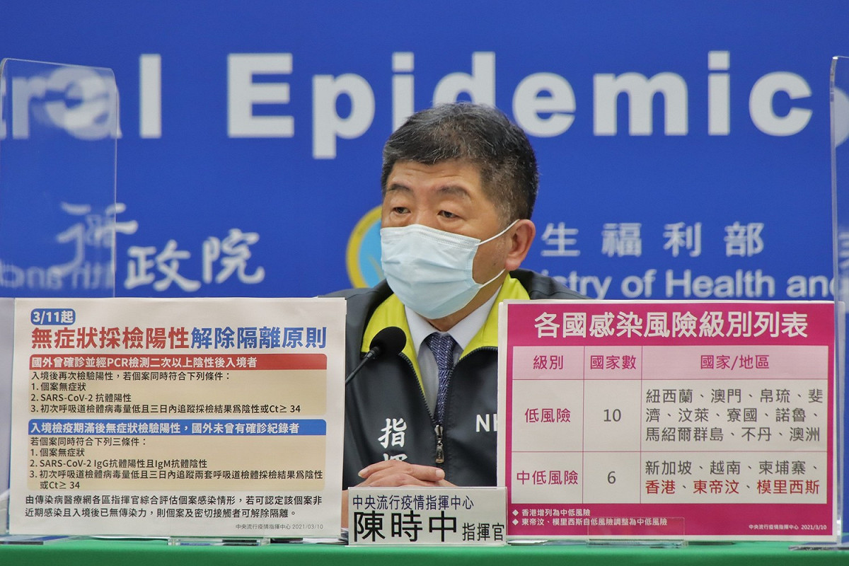 中央流行疫情指揮中心指揮官陳時中。 圖：中央流行疫情指揮中心/提供
