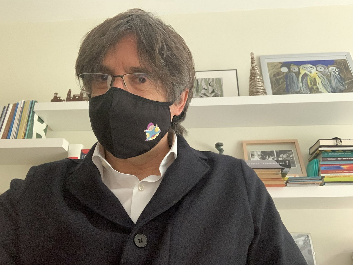 前加泰隆尼亞領導人普伊格蒙特（Carles Puigdemont）。 圖：翻攝自Carles Puigdemont推特