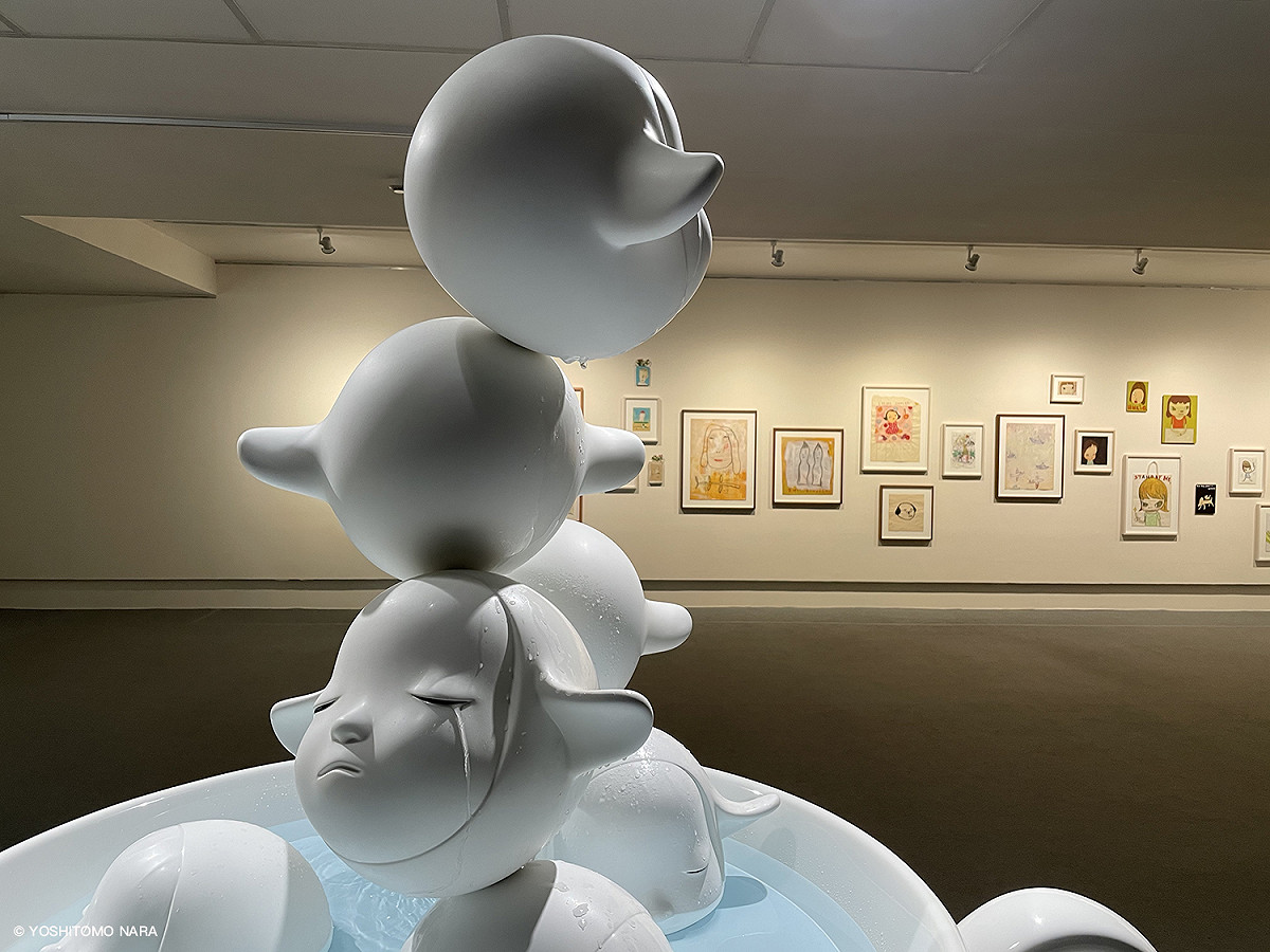 奈良美智首度來台舉辦展覽。 圖:主辦單位–文化總會