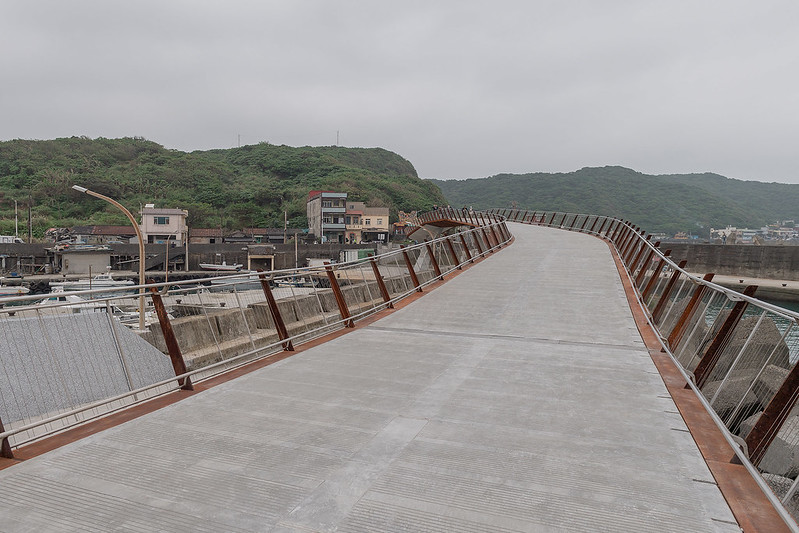 基隆望海巷鐵馬道。 圖：總統府提供
