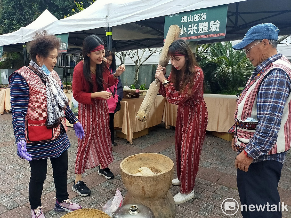 梨山地景藝術節限定遊程可以體驗原住民生活。 圖：唐復年/攝