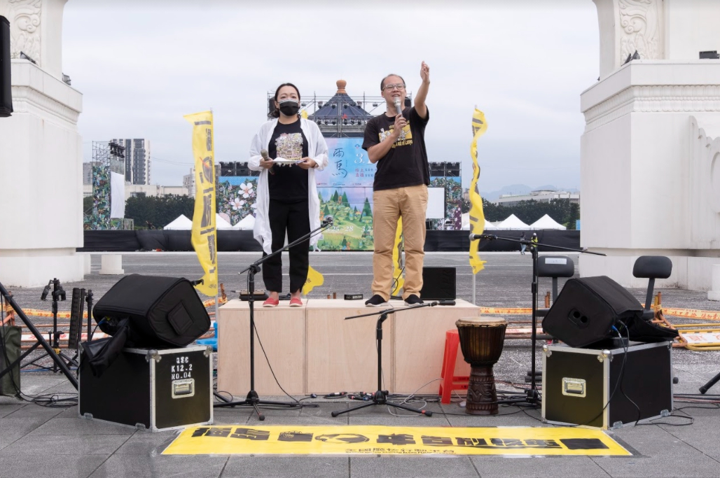 全國廢核行動平台舉辦福島十年 告別核電--台灣堅定邁向非核家園 圖：全國廢核行動平台北部／提供