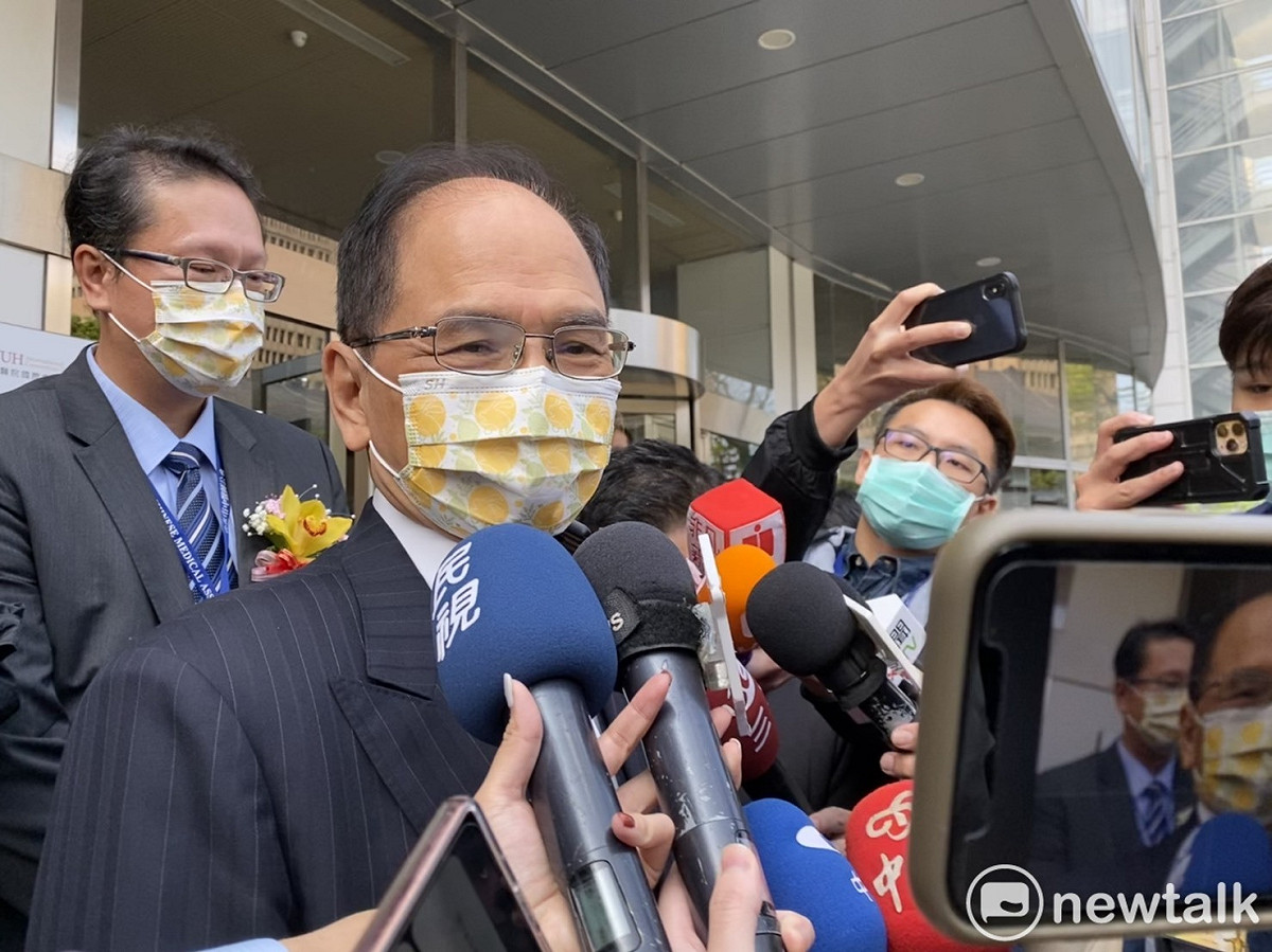 立法院長游錫堃。 圖：周煊惠 / 攝