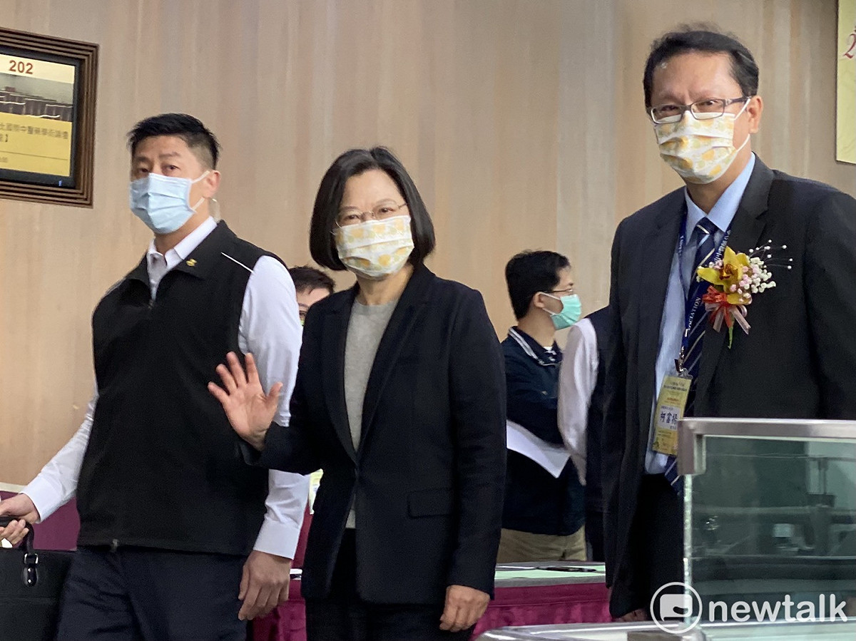 總統蔡英文。 圖：周煊惠 / 攝