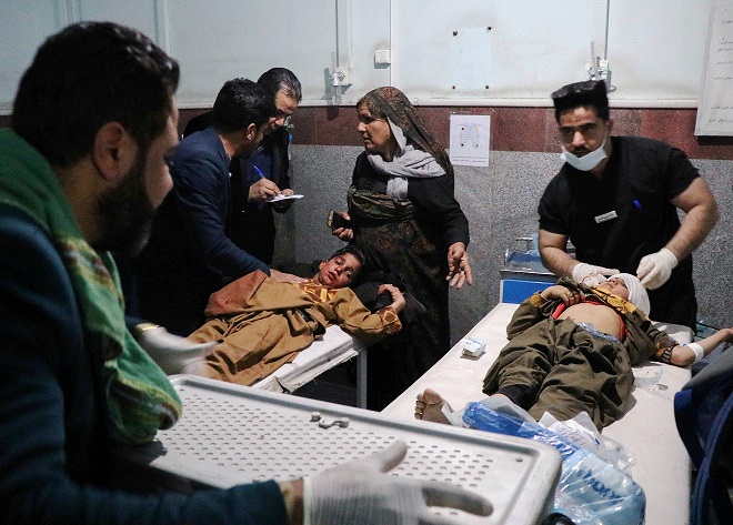 阿富汗週五晚上發生汽車炸彈攻擊事件，造成至少8人死亡、53人受傷。 圖：達志影像/路透社