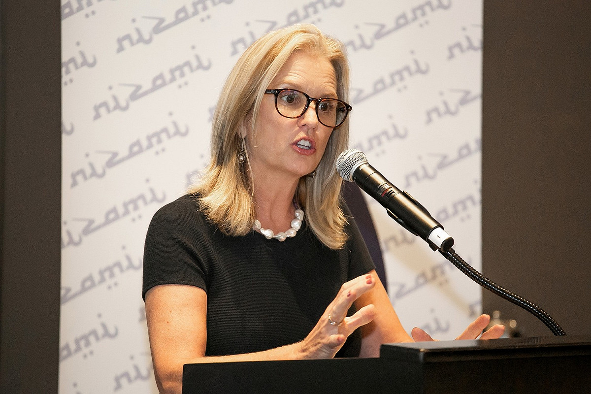美國前總統甘迺迪姪女凱莉（Kerry Kennedy）。 圖：翻攝自凱莉臉書