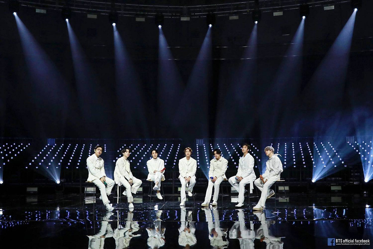 首度入圍葛萊美的BTS被Lady Gaga打敗，與獎項擦身而過。 圖：翻攝自BTS臉書