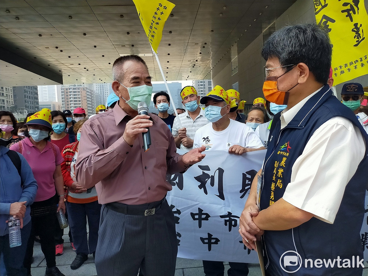 理事長張國樑表示，肉品市場是合法設立，豈能乞丐趕廟公？ 唐復年/攝