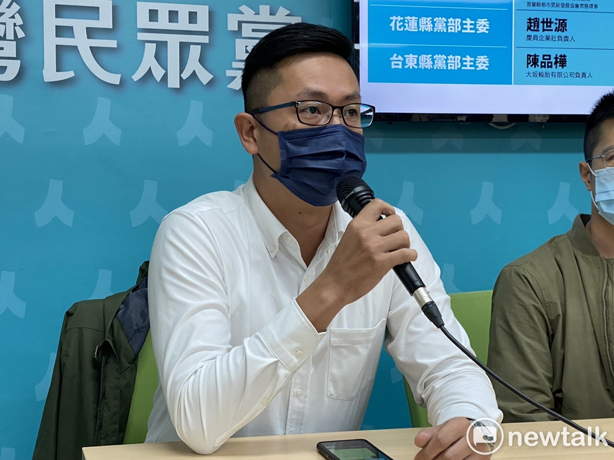 民眾黨中央委員龔勤文。 圖：周煊惠 / 攝