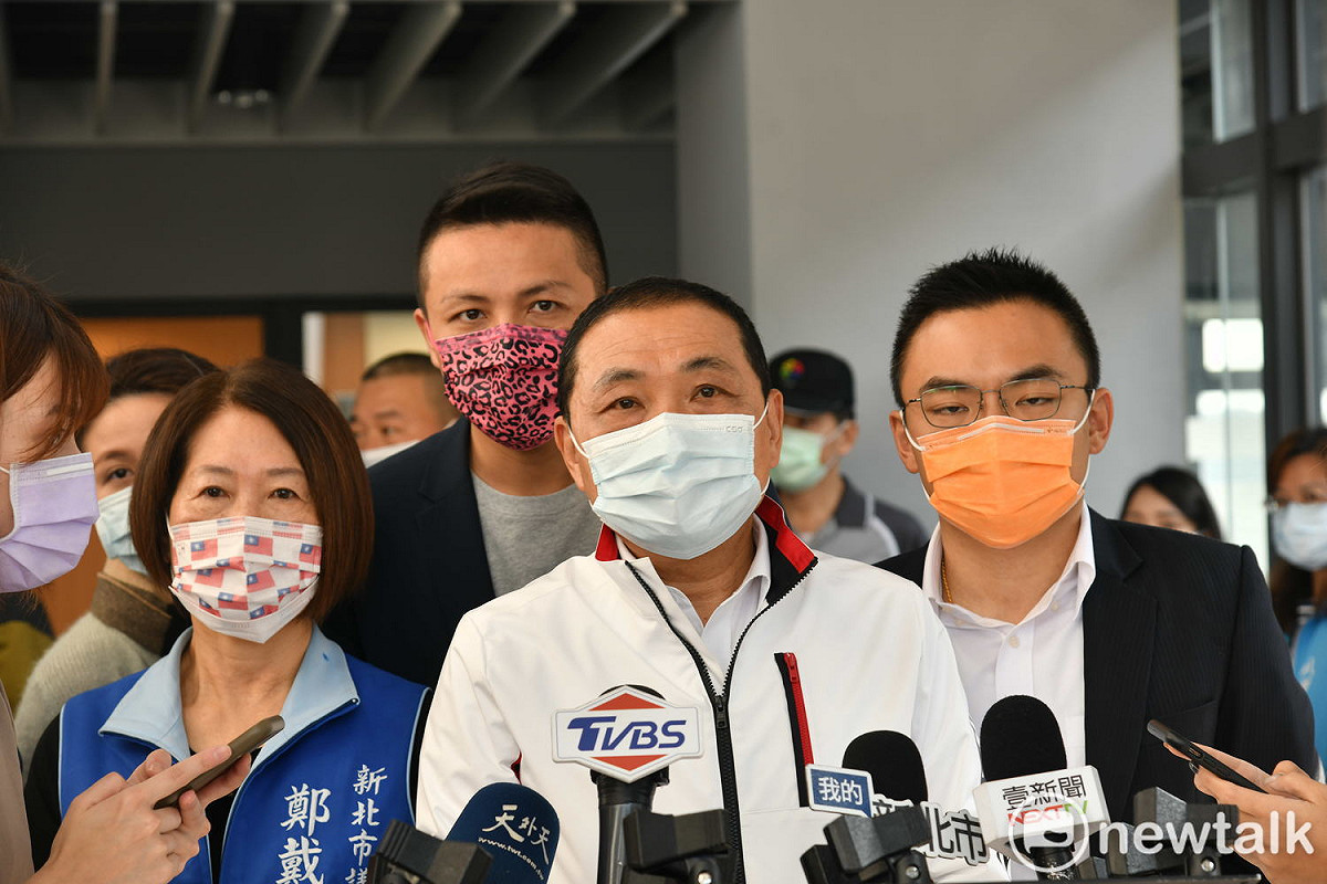 侯友宜認為無論是中油三接站或核廢料問題，都應該透明溝通，和民意取得共識。 圖：林昀真/攝(資料照)