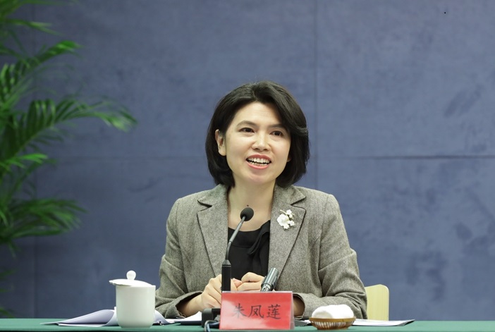 國台辦發言人朱鳳蓮 圖:中國台灣網