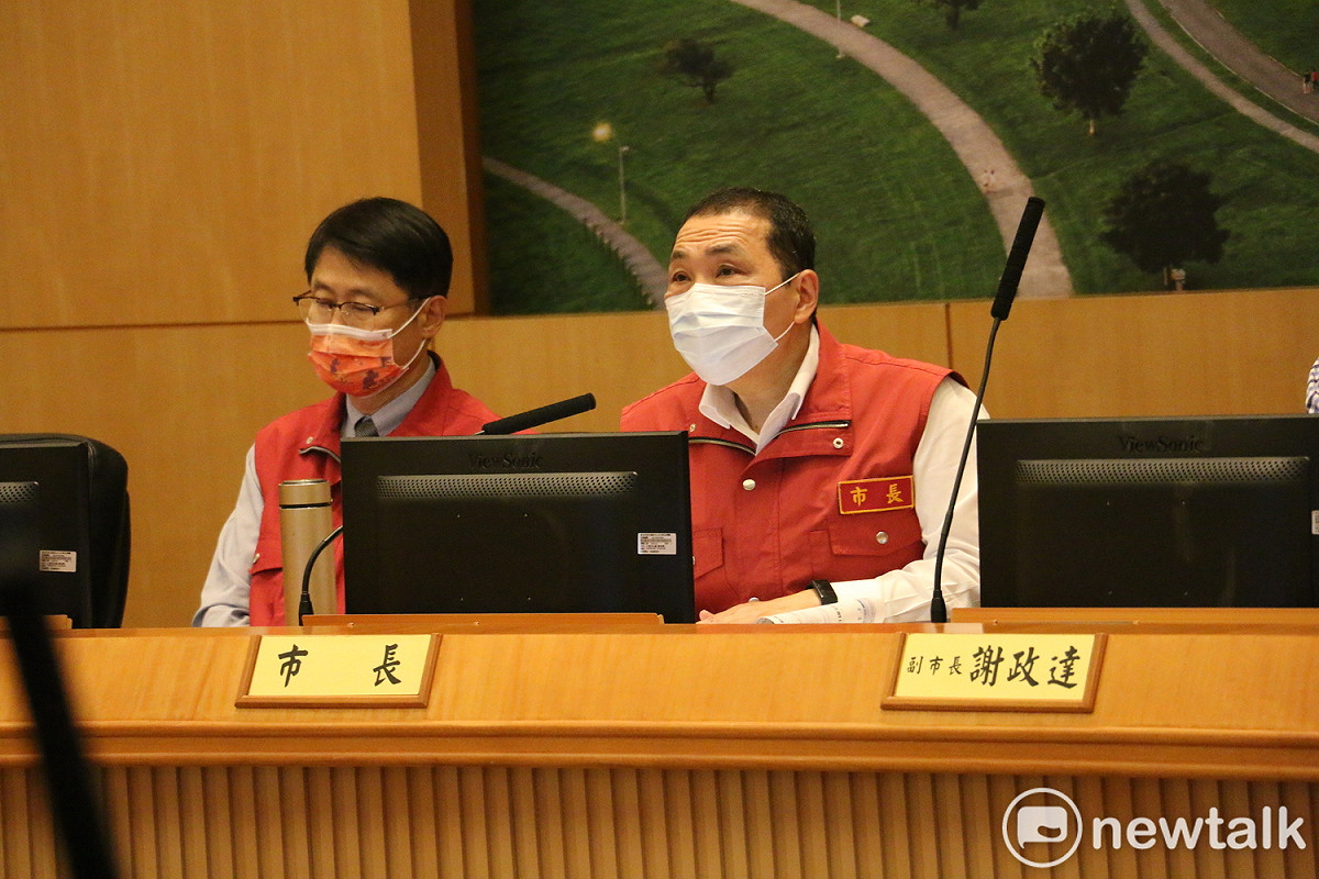 侯友宜指示市府各局處全力協助車禍傷亡者。 圖：林昀真/攝