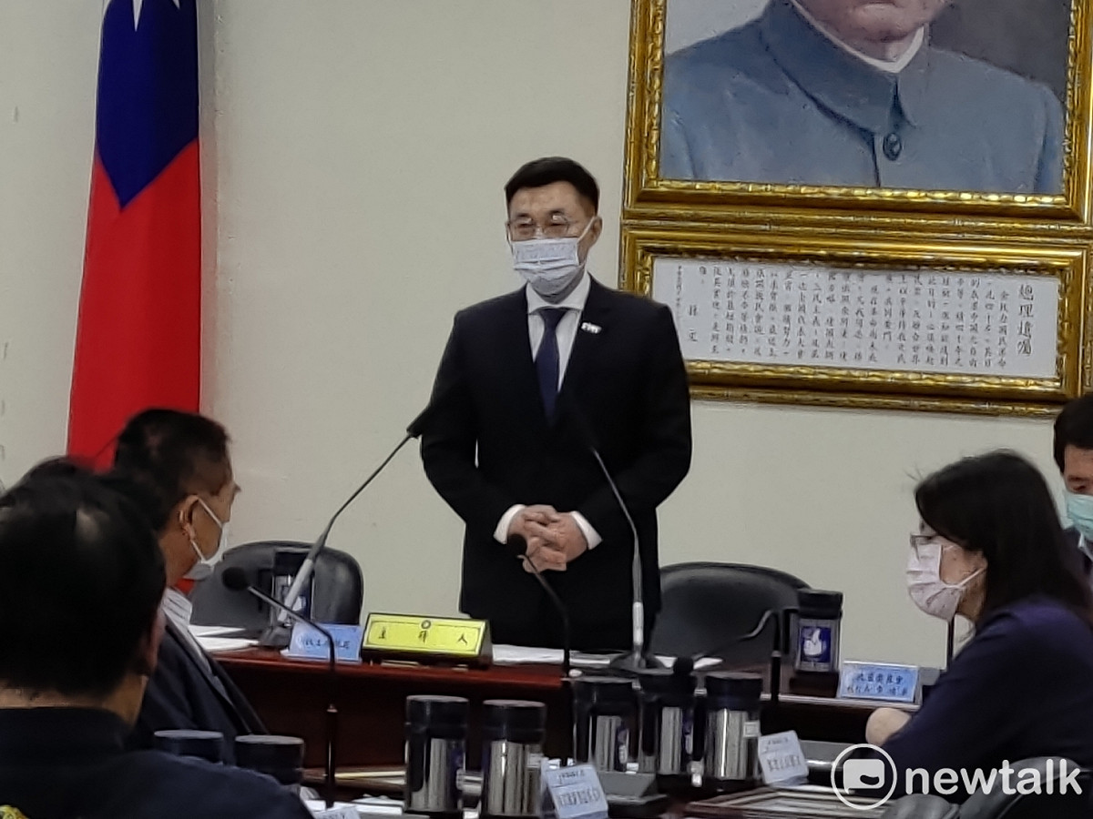 國民黨主席江啟臣。 圖：黃建豪/攝(資料照)