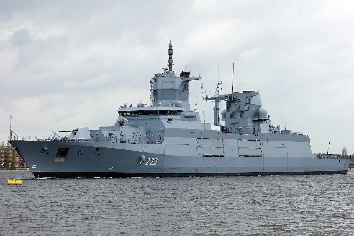 德國護衛艦今年夏天將前來印太地區 圖：Ein Dahmer提供／版權規定：CC BY-SA 4.0