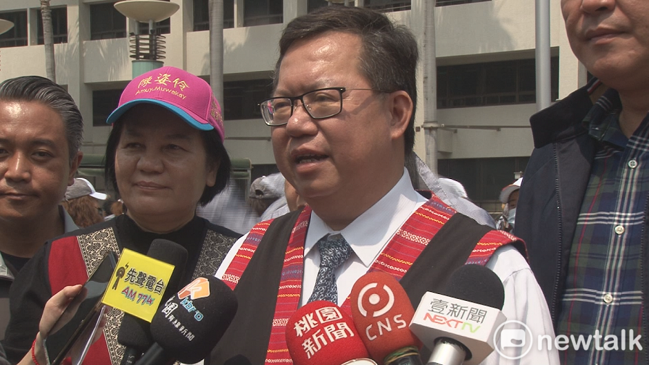 桃園市長鄭文燦。 圖：林昀真/攝