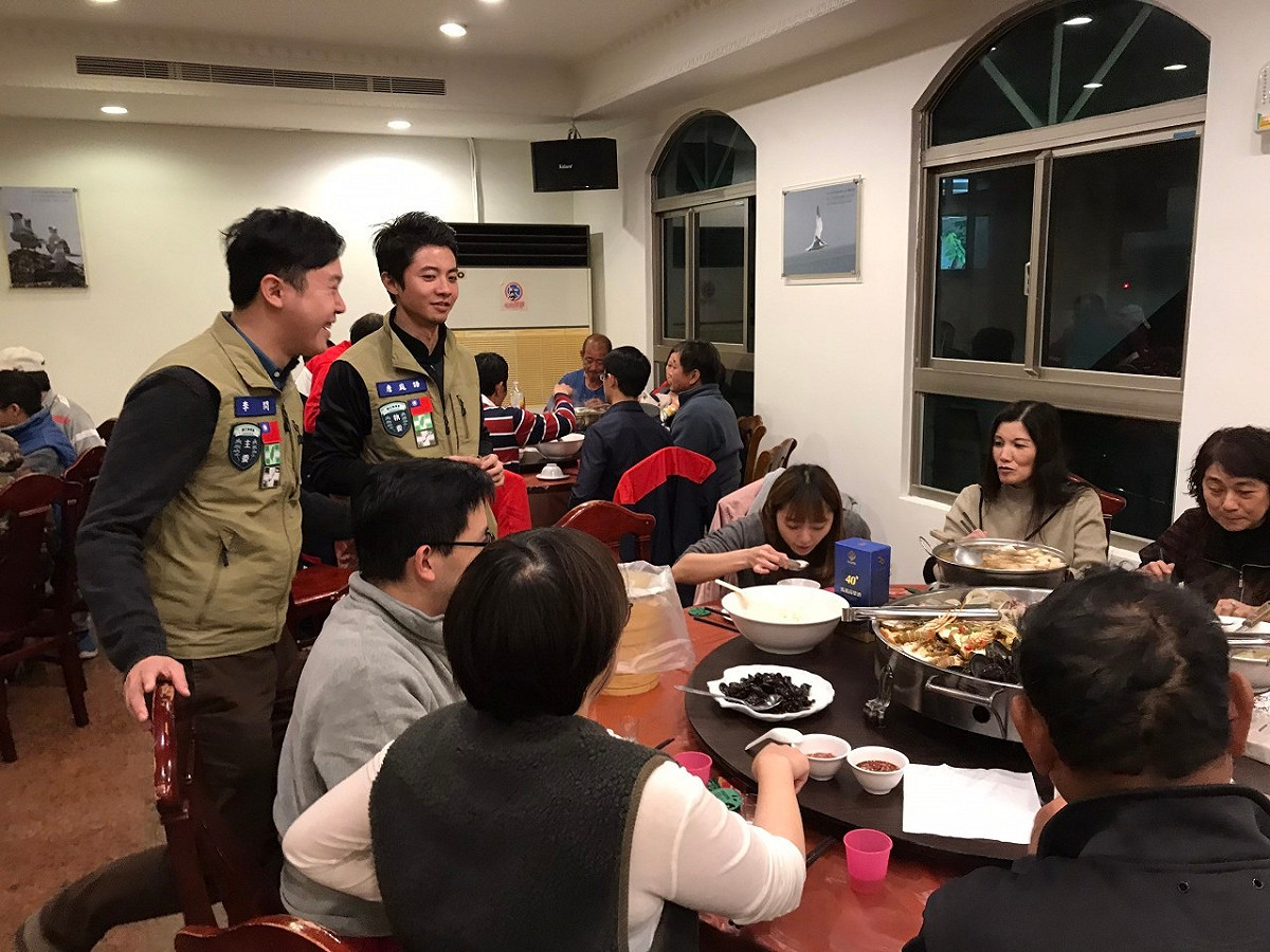 民進黨連江縣黨部19日舉辦北竿新春餐會，並宣布今年將於北竿鄉設立聯絡處。 圖：翻攝自民主進步黨連江縣黨部臉書