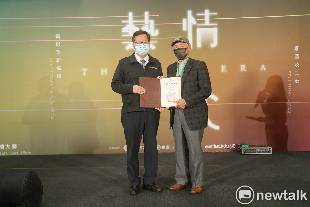 桃園市藝術家創作能量豐沛，市府持續推廣各類藝文活動，活動數量較升格前成長約3倍。 圖：林昀真／攝