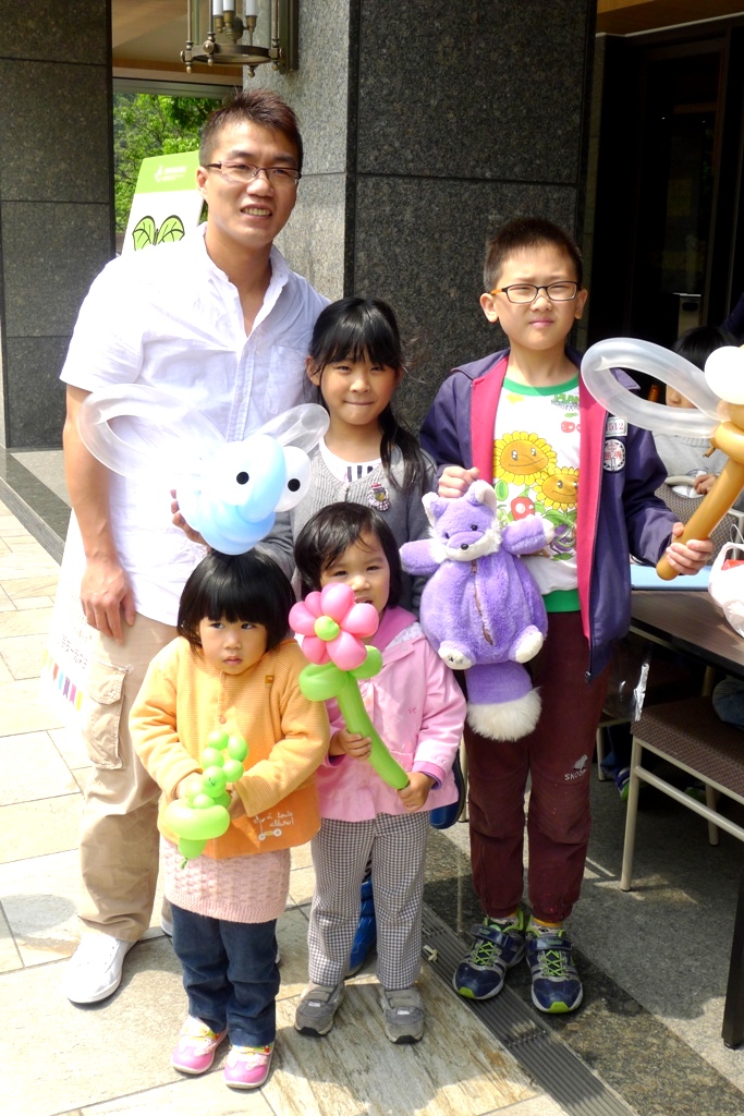 大板根森林溫泉酒店的兒童月活動安排氣球達人。 圖：大板根森林溫泉酒店提供