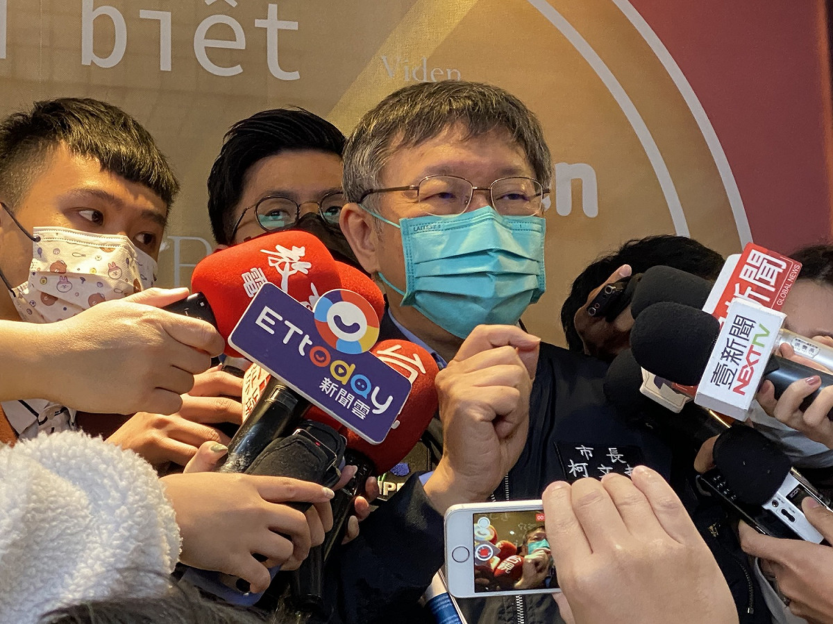 台北市長柯文哲。 圖：周煊惠 / 攝（資料照）