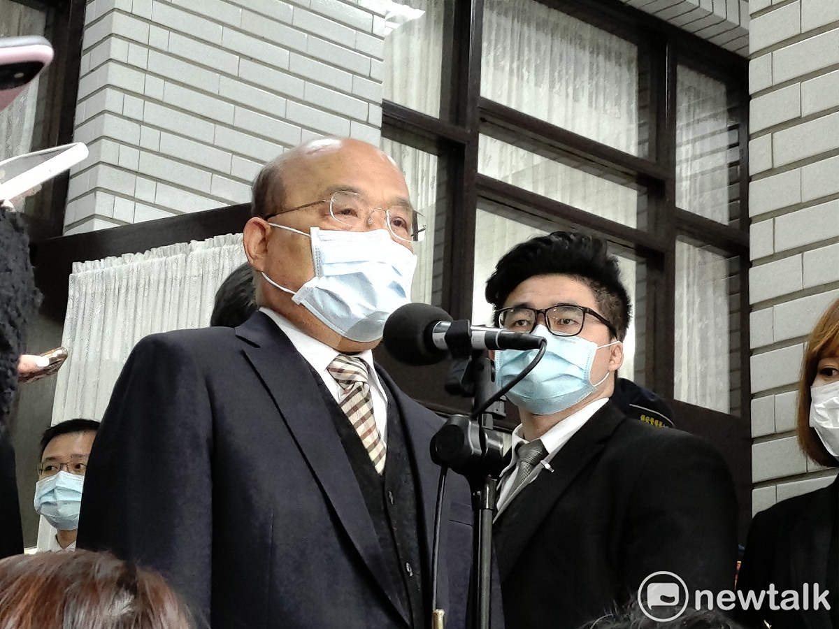 行政院長蘇貞昌。 圖：黃建豪/攝（資料照片）