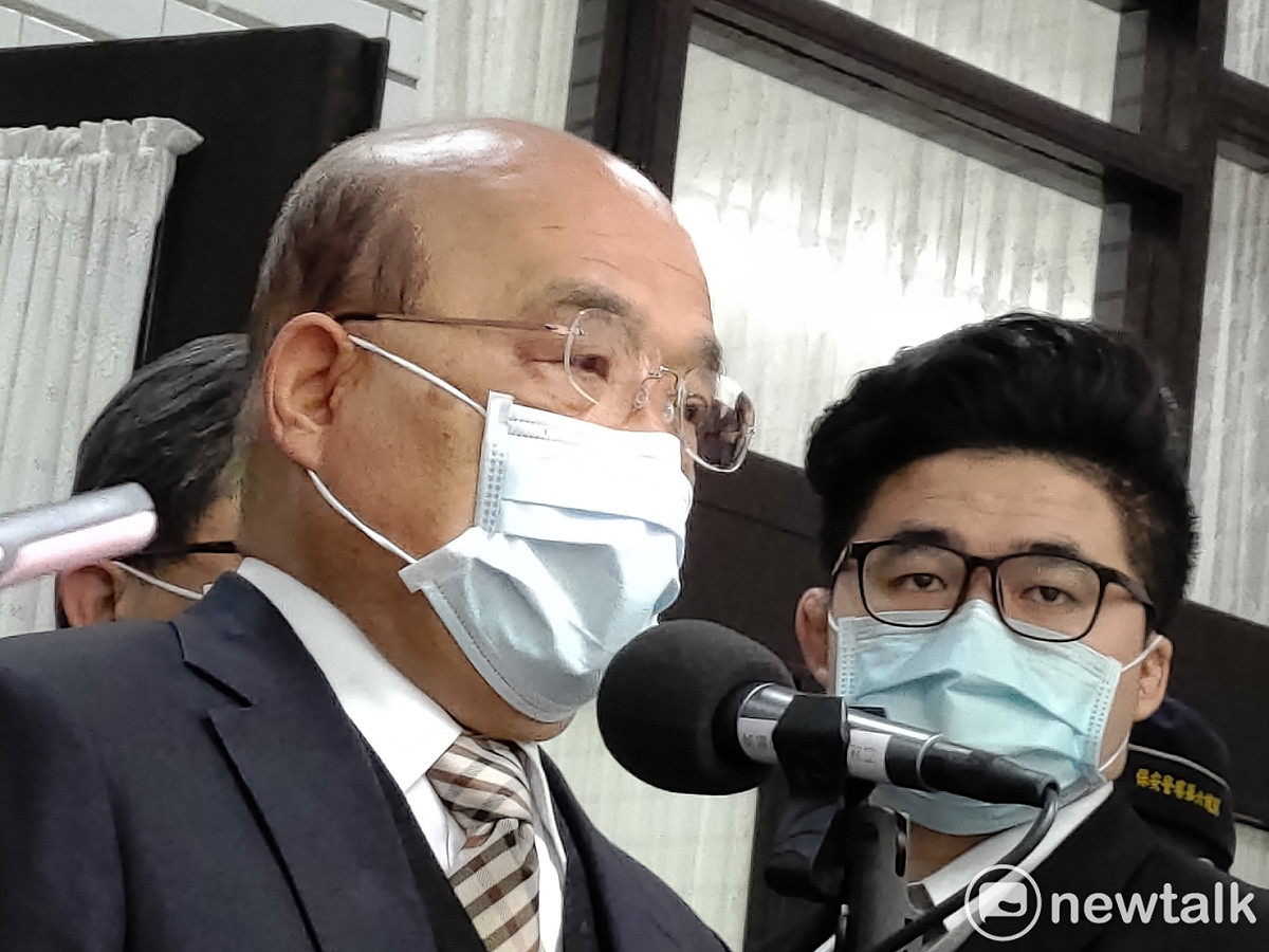 行政院長蘇貞昌。 圖：黃建豪/攝