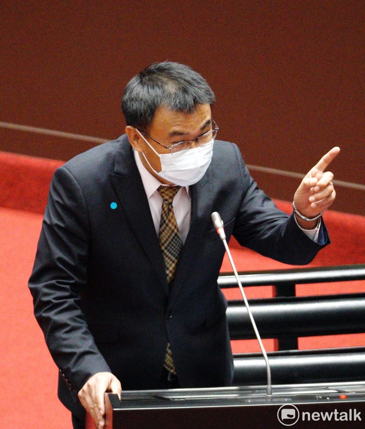 農委會主委陳吉仲。 圖：張良一/攝