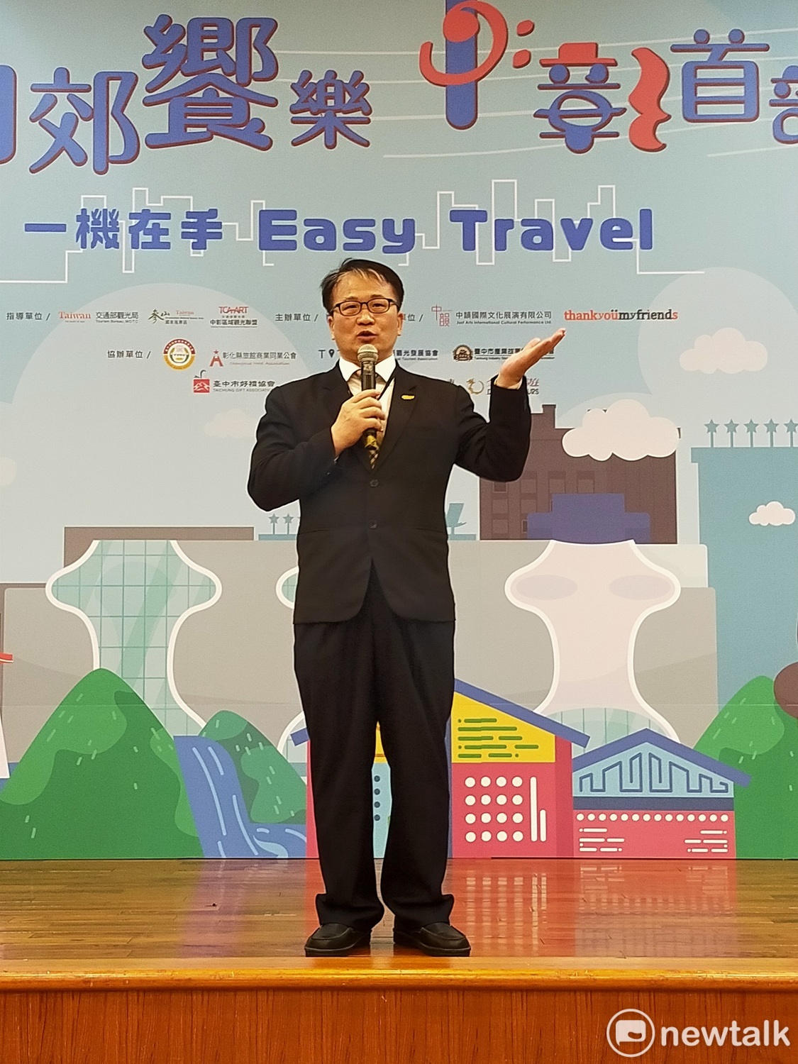 鄭生昌說，政府的手有天會離開我們。 唐復年/攝