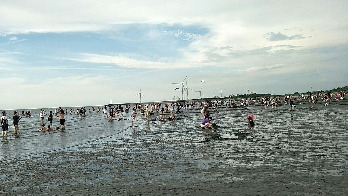 大安濱海沙灘區。 圖：台中觀旅局／提供