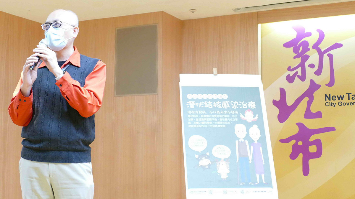 新北市清福養老院院長陳意千鼓勵本市機構共同加入高危族群免費篩檢服務計畫。 圖：新北市衛生局提供