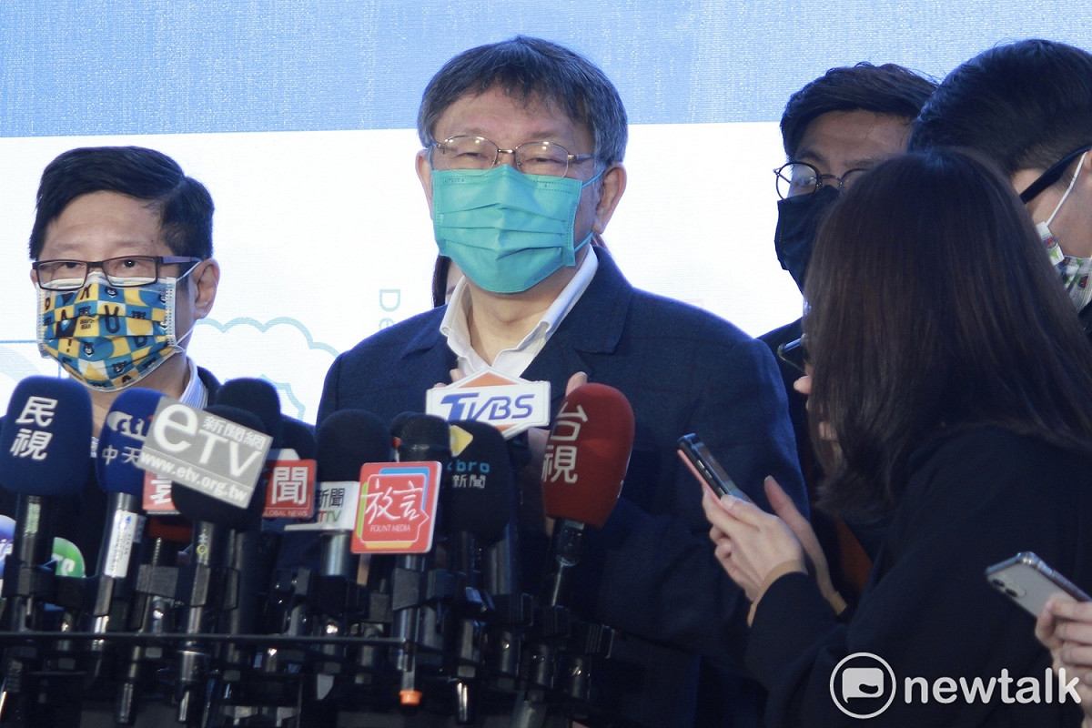 台北市長柯文哲。 圖：周煊惠 / 攝