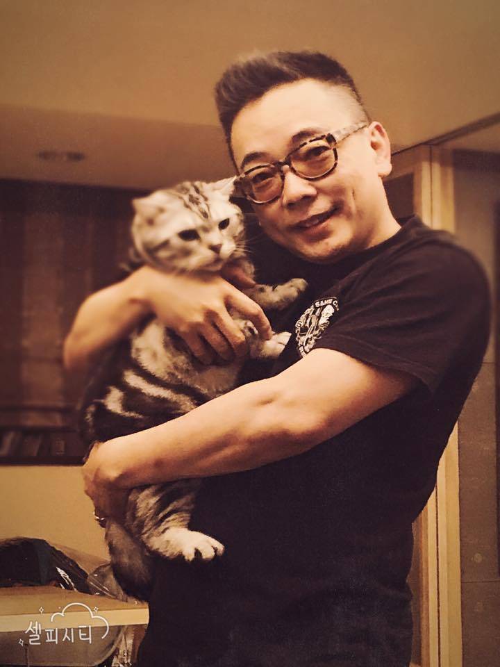 詹惟中因為退養貓咪遭網友抨擊。 圖：翻攝自詹惟中臉書