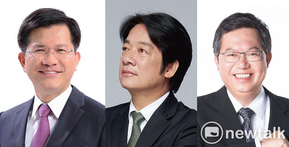 周刊爆料副總統賴清德(中)、交通部長林佳龍(左)結盟說，林佳龍幕僚回應與鄭文燦(右)、賴清德三人交情很好。 圖：新頭殼合成/來源：交通部網站、賴清德臉書、鄭文燦臉書