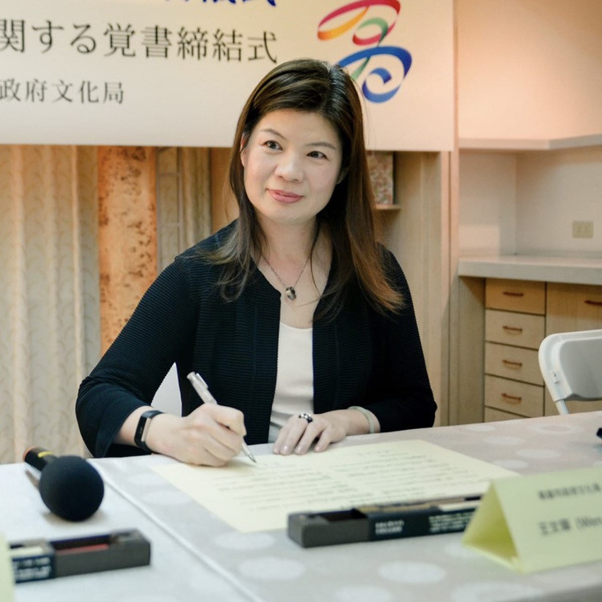 王文翠期許海音館要讓世界見證高雄的美好！ 圖:高雄市文化局/提供