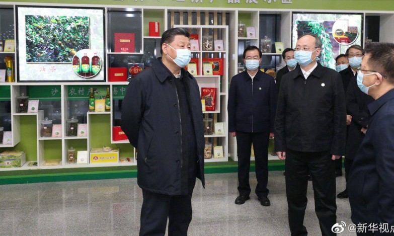習近平對「沙縣小吃」商家自誇說，自己在福建任職期間「就是在推廣這個（沙縣小吃）」 圖：翻攝新華視點
