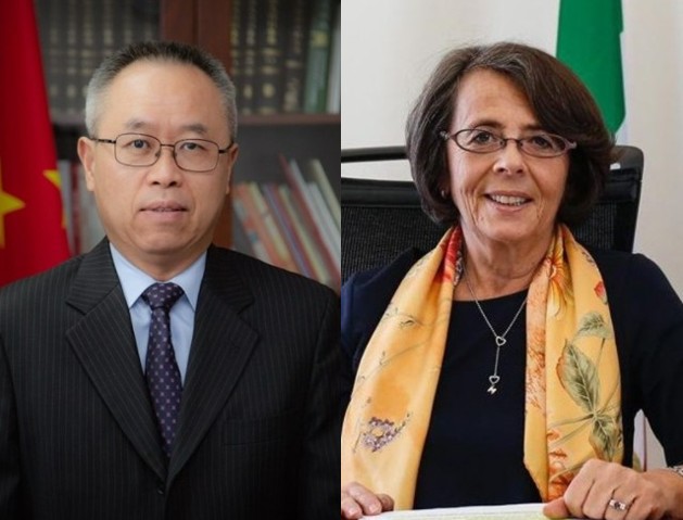 義大利外交部副部長塞蘭尼（Marina Sereni）昨（24）天上午召見李軍華表達強烈不滿。 圖：新頭殼合成