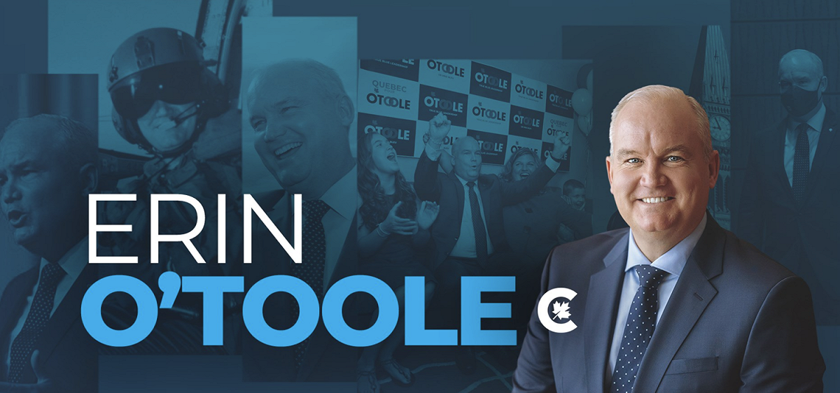 加拿大保守黨黨魁歐圖爾（Erin O'Toole）。 圖：翻攝自Erin O'Toole Facebook