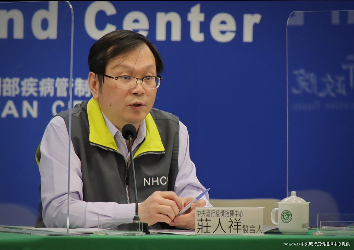 中央流行疫情指揮中心 發言人莊人祥 圖：中央流行疫情指揮中心/提供