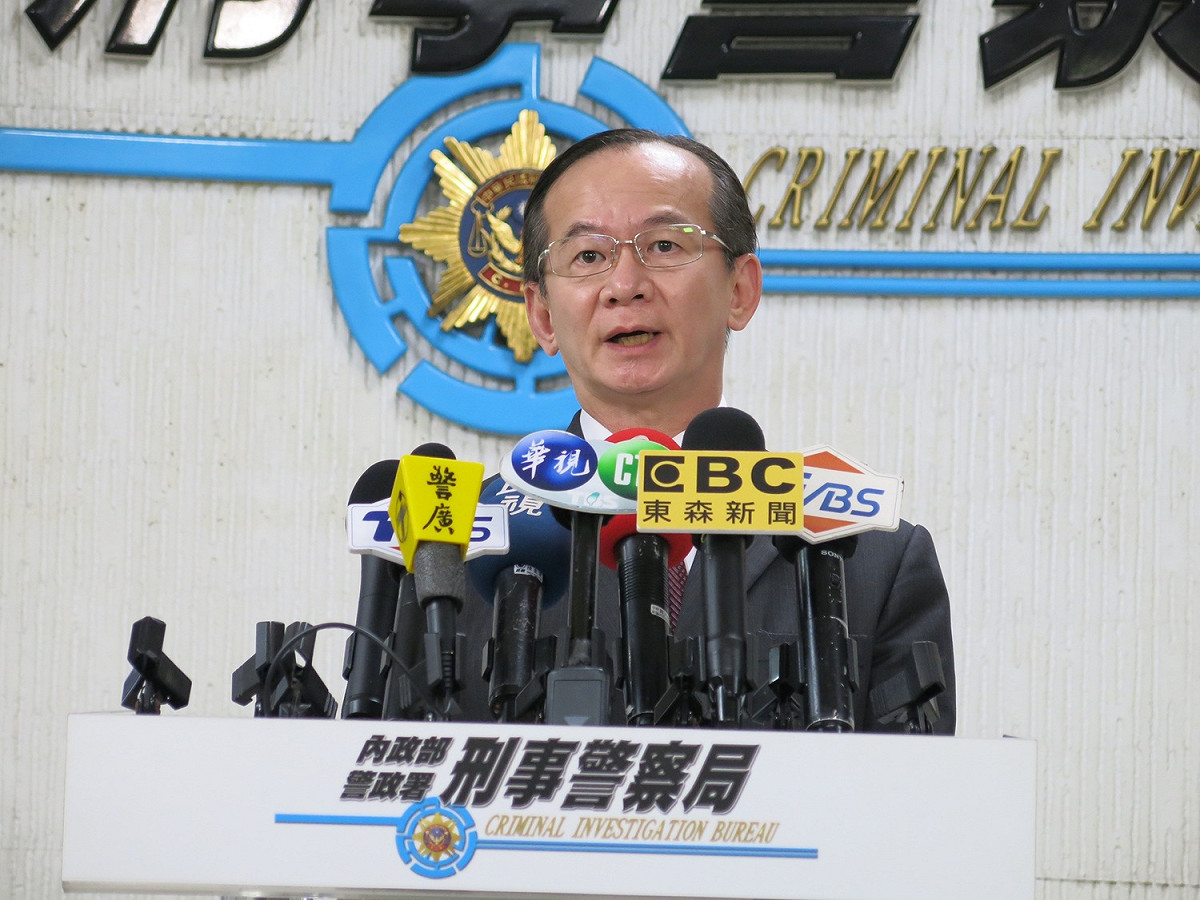 發言人：偵七大隊副大隊長張文源 圖 : 翻攝自刑事局官網