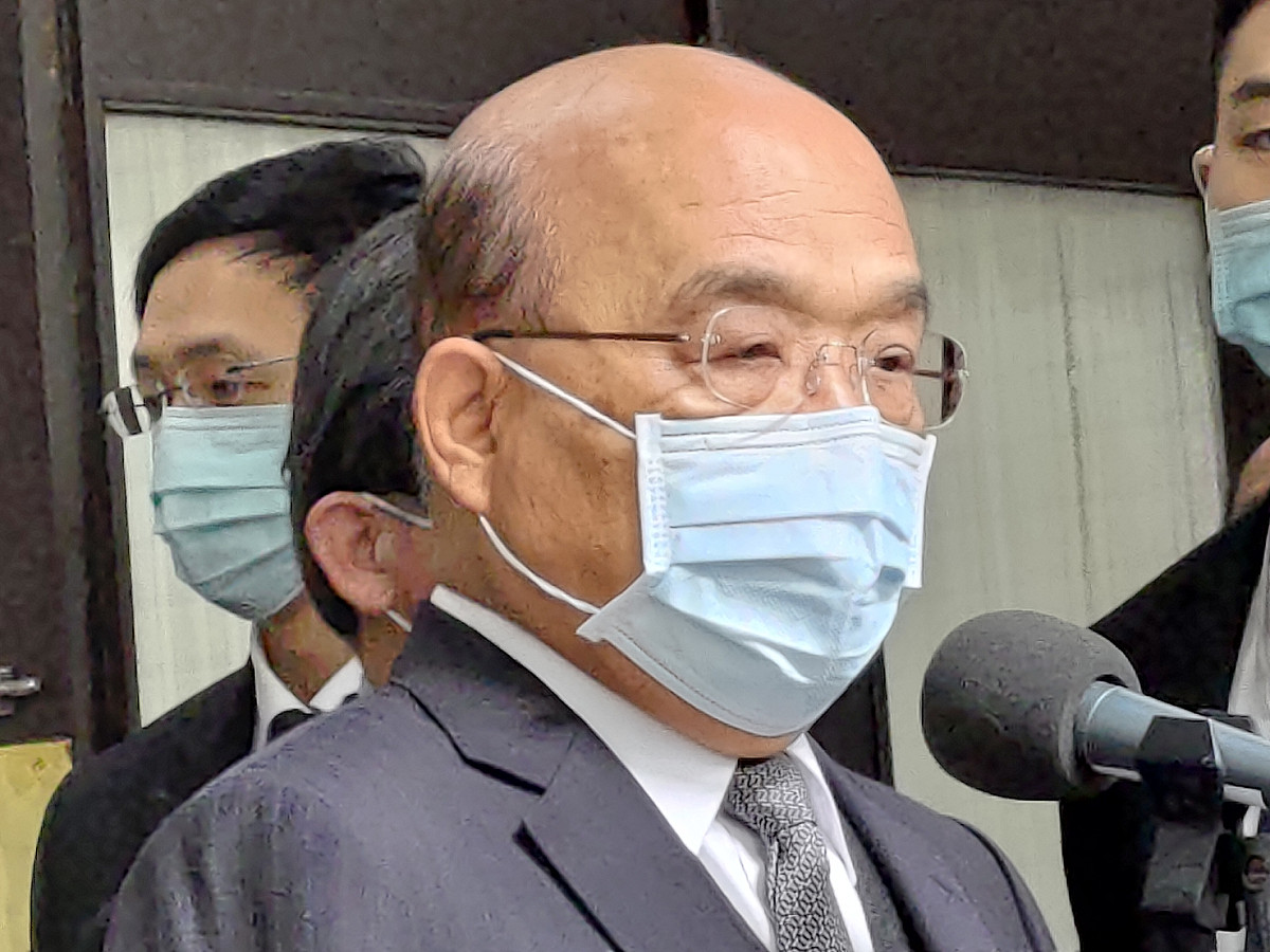行政院長蘇貞昌。 圖：黃建豪/攝