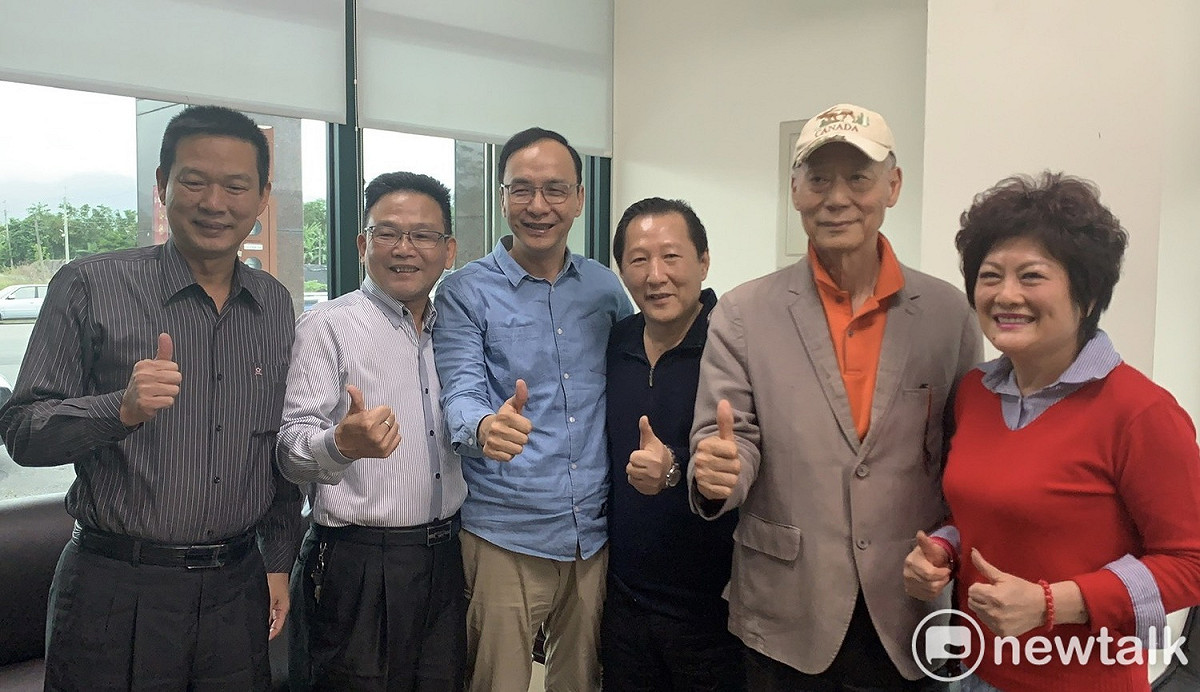 前新北市長朱立倫日前走訪台東拜會歷任縣長。 圖：朱立倫辦公室/提供