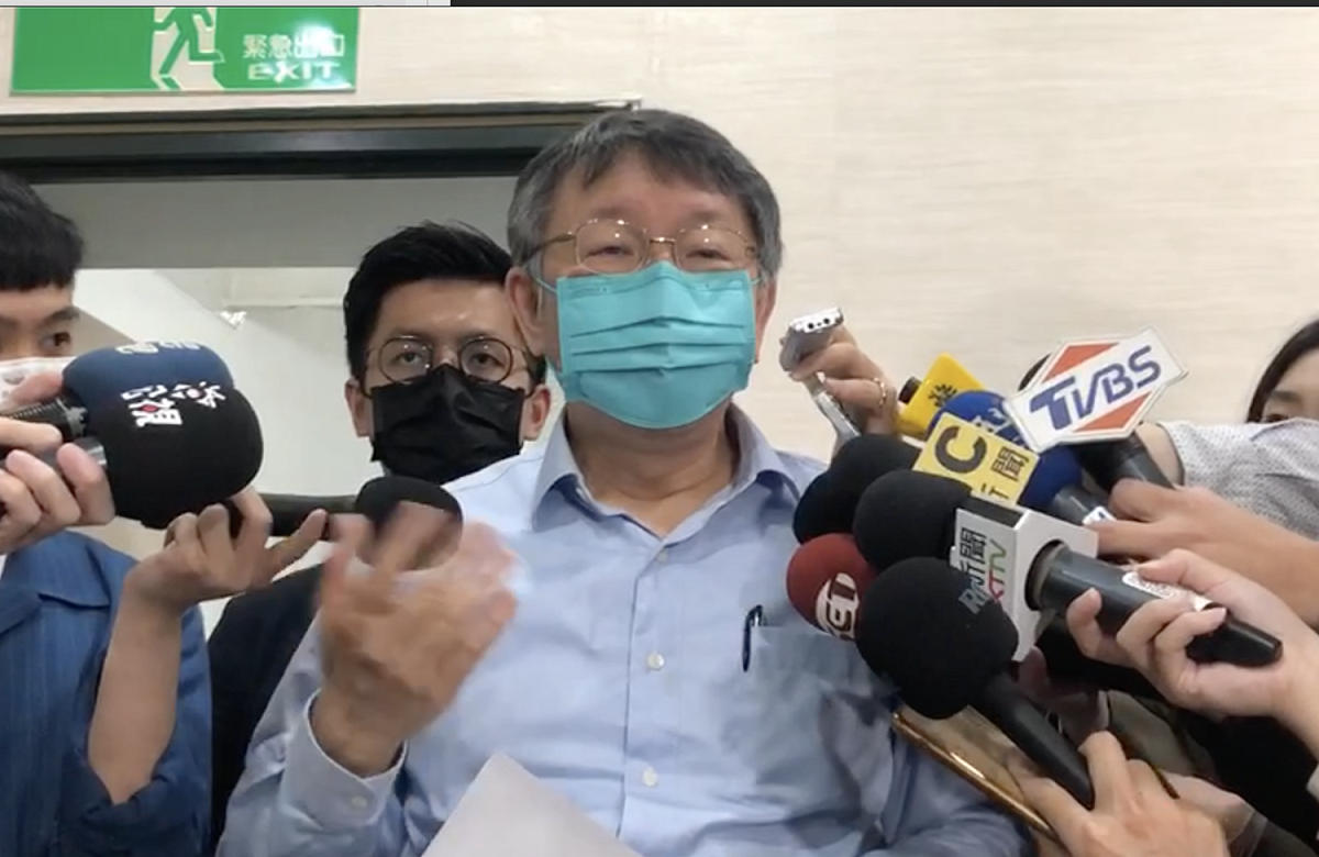 柯文哲強教台北市水費沒有比台水便宜。 圖：台北市政府/提供