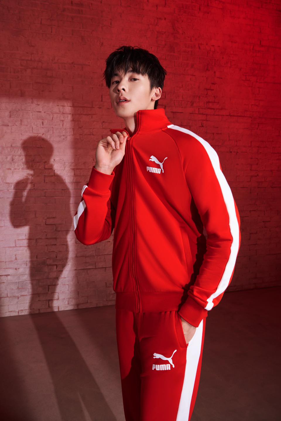 許光漢日前代言PUMA 圖：擷自臉書