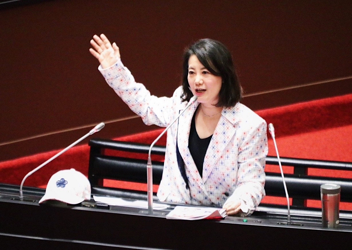 民進黨立委吳思瑤以 4 點分享台北市市長選舉趨勢觀察。 圖：翻攝自吳思瑤臉書（資料照片）