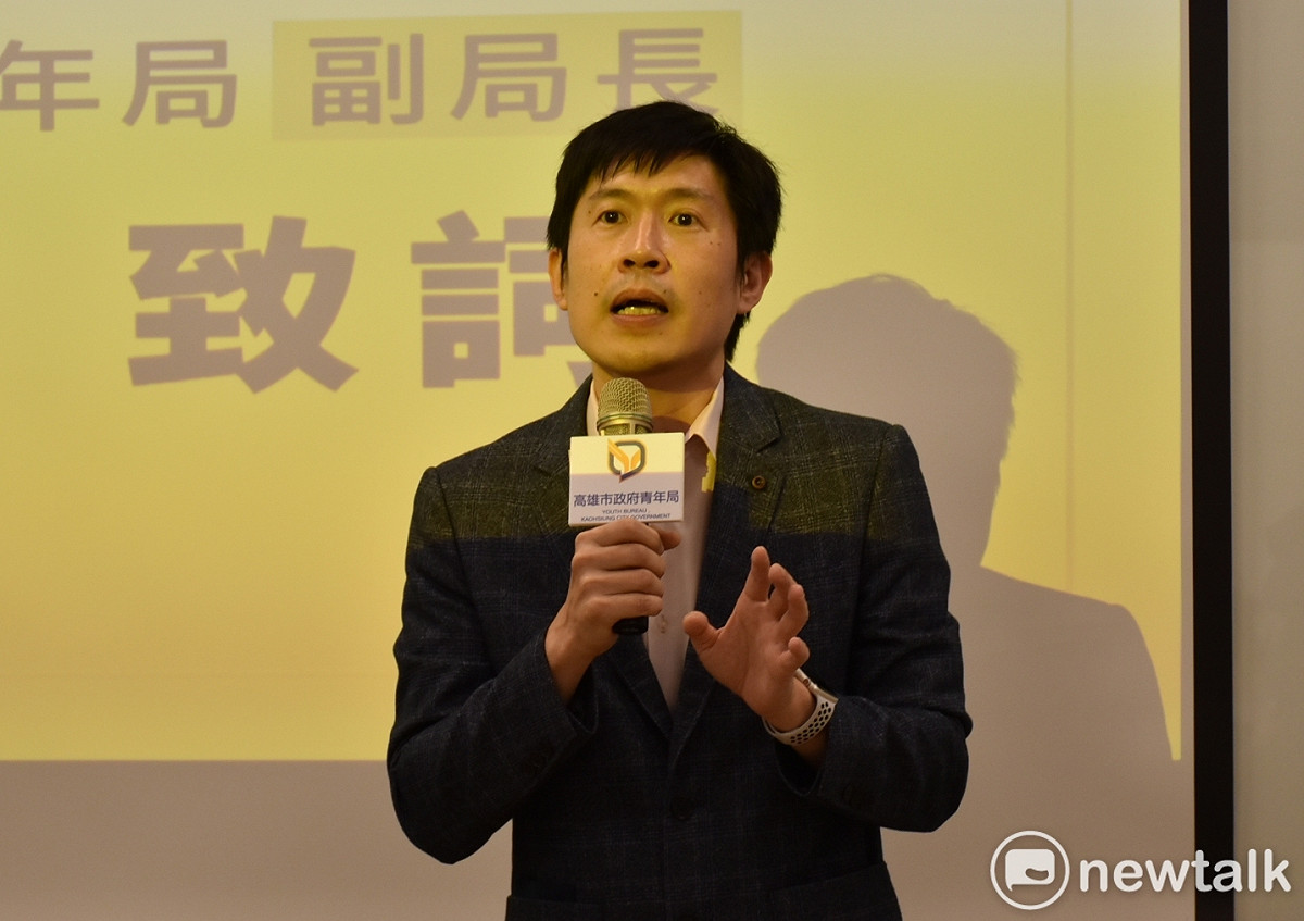 高市青年局副局長顏己喨。 圖：孫家銘/攝