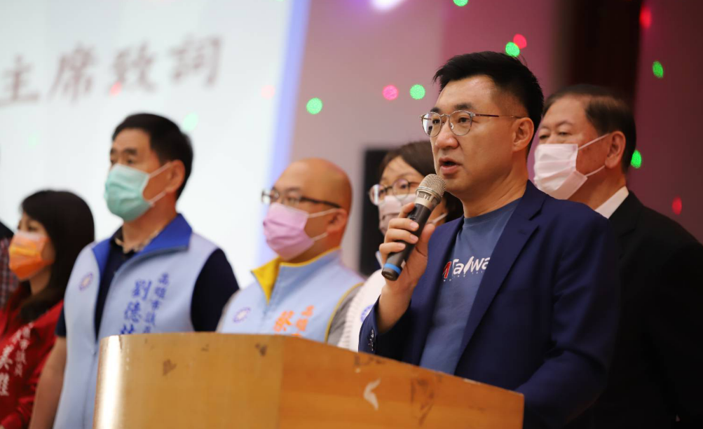 江啟臣參加黃復興南部地區黨員春節聯誼活動。 圖 : 國民黨 / 提供