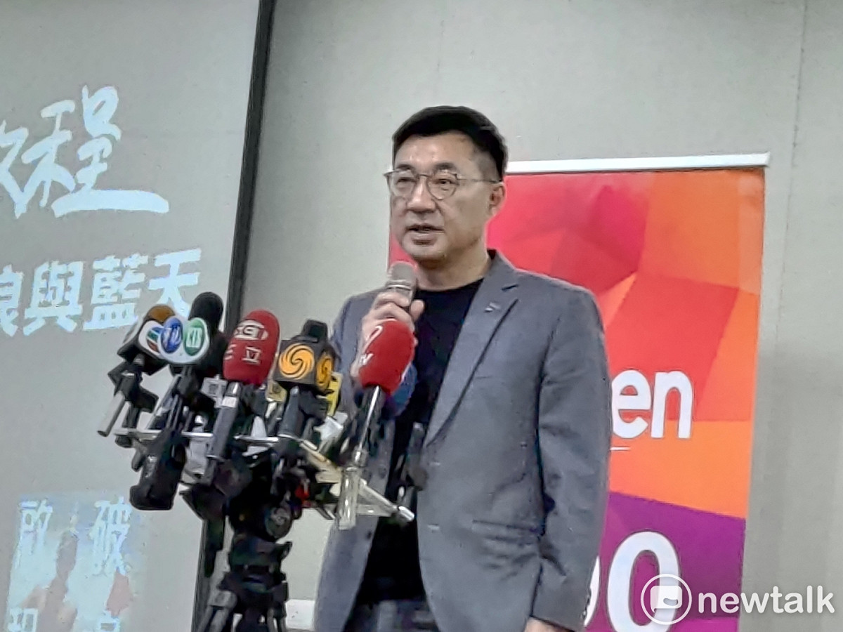 國民黨主席江啟臣。 圖：黃建豪/攝（資料照）