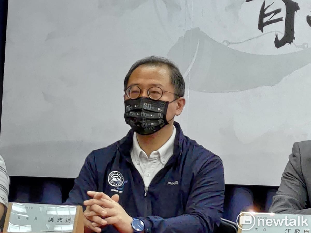 前桃園縣長吳志揚。 圖：黃建豪/攝
