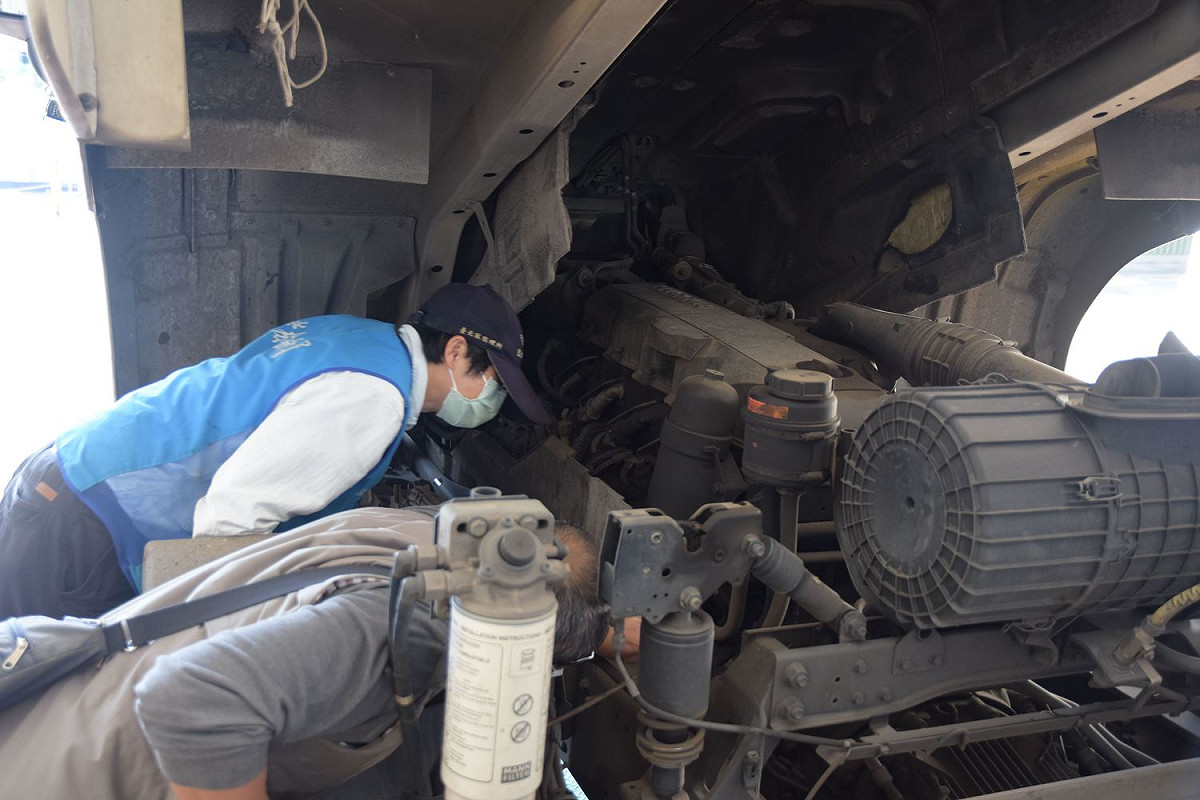 清明節連假期間，代檢廠暫停檢驗，臺北區監理所籲車主預先安排檢驗，以維行車安全。 圖：臺北區監理所提供